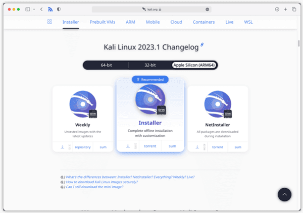 How To Install Kali Linux On An M Or M Mac The Mac Observer