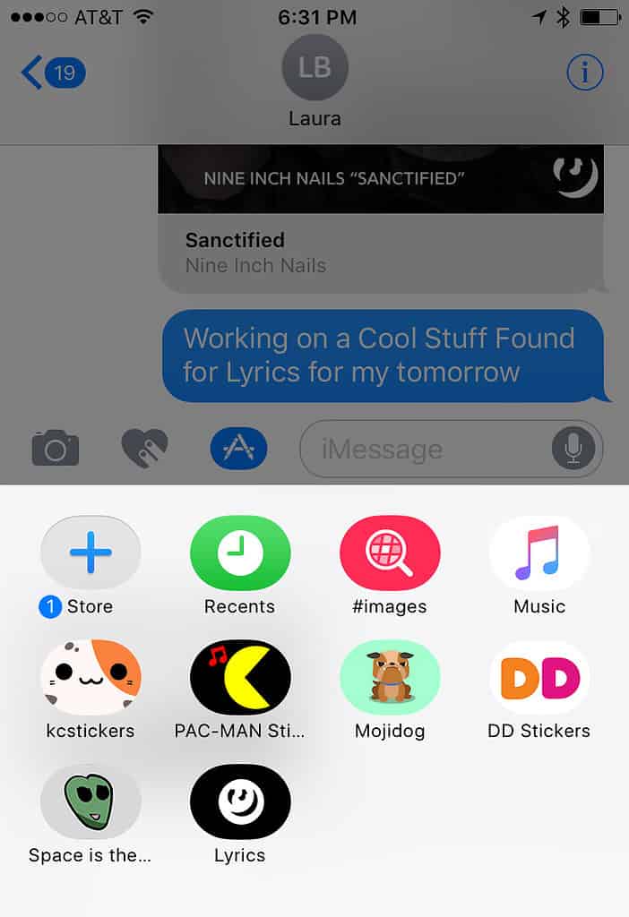 Lyrics App for iMessages Makes it Easy to Find and Share Lyrics - The