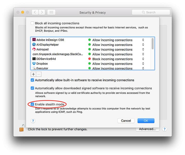 instal the new version for mac Fort Firewall 3.9.