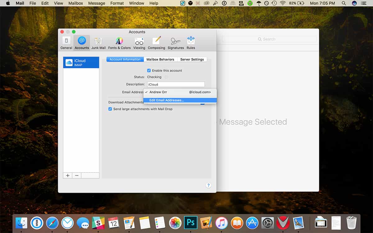 get an apple email address on a mac
