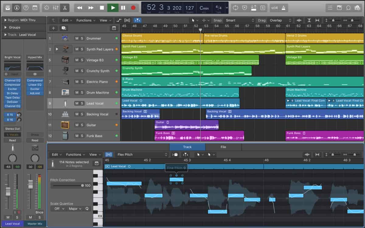 Apple Releases Logic 10 3 2 With New Drummers Multiple New Editing Features The Mac Observer