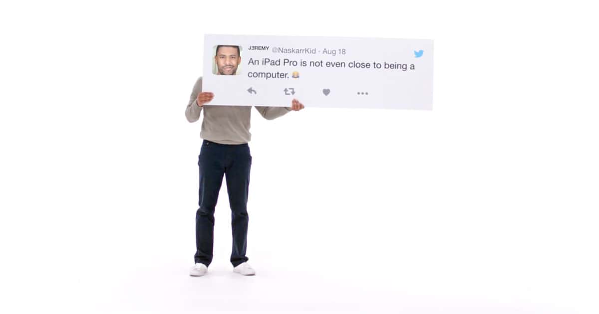 Apple Answers Tweets in 4 New iPad Pro Ads The Mac Observer