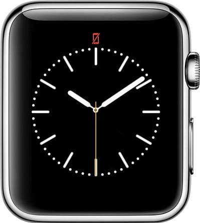 Apple Watch Disconnected Status Icon