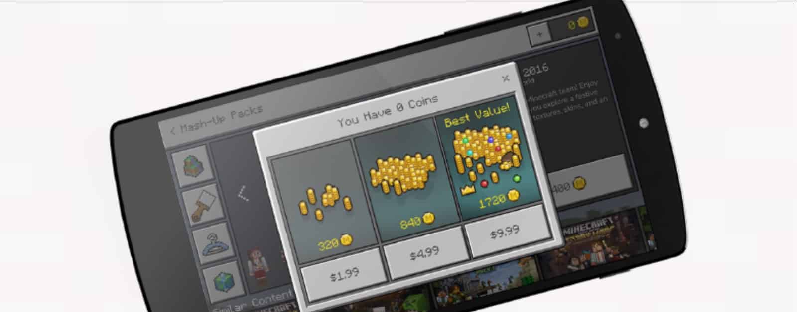 Microsoft Opens Minecraft Marketplace For In-App Purchases 