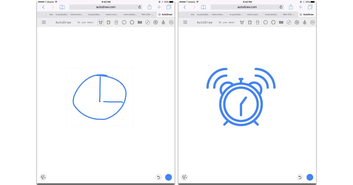 Google's Autodraw AI instantly converts your doodles to clip art