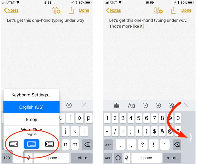 iOS 11: How to Use One Handed Keyboard with Your iPhone- The Mac Observer