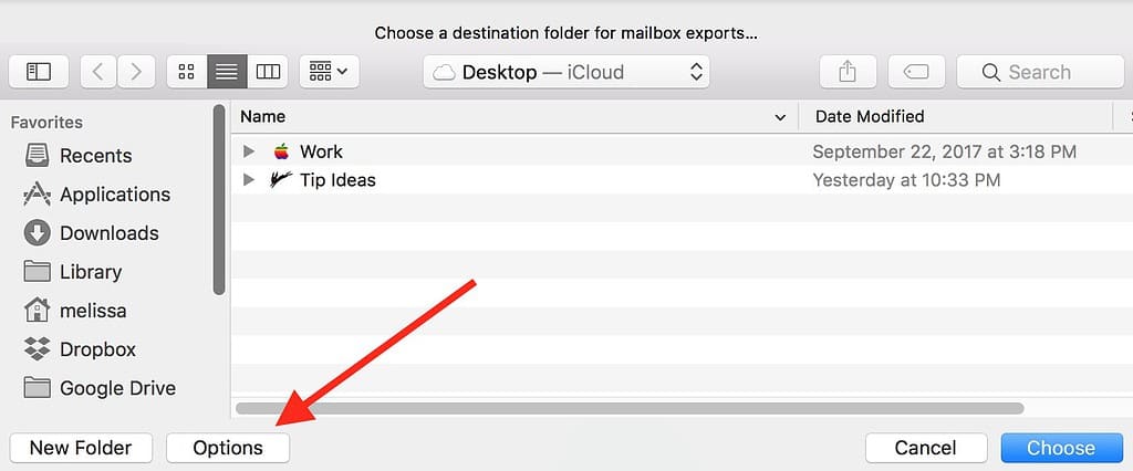 how to delete mail storage on mac