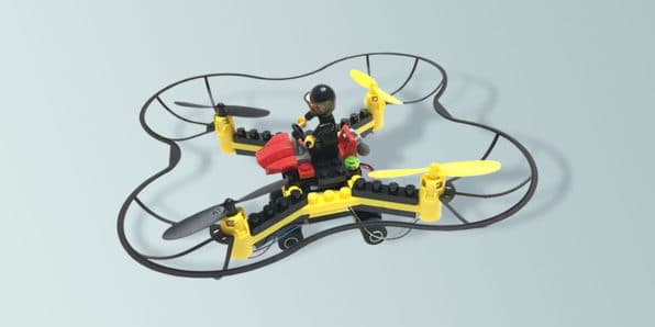 Here’s a Force Flyers DIY Building Block Drone for .99