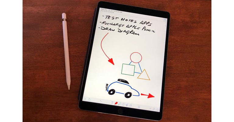 best apps for note taking on ipad with apple pencil