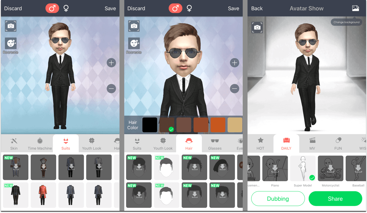MyIdol 3D Creator: Thăng hoa với ứng dụng MyIdol 3D Creator. Tạo ra những avatar 3D sống động của chính bạn và cùng chia sẻ với bạn bè. Với nhiều tính năng mới và cập nhật đến năm 2024, việc tạo ra các avatar phiên bản 3D trở nên dễ dàng hơn bao giờ hết. Hãy sẵn sàng để bập bẹ trước những avatar tuyệt đẹp của bạn.