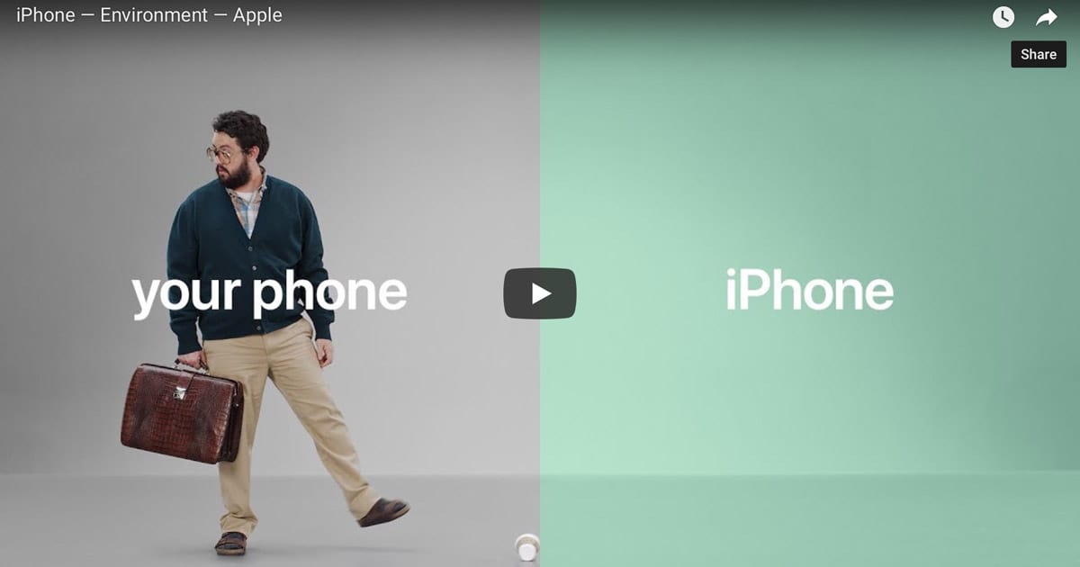 Apple Has 4 New iPhone Commercials: Environment, Apple Support, Ease, Safe