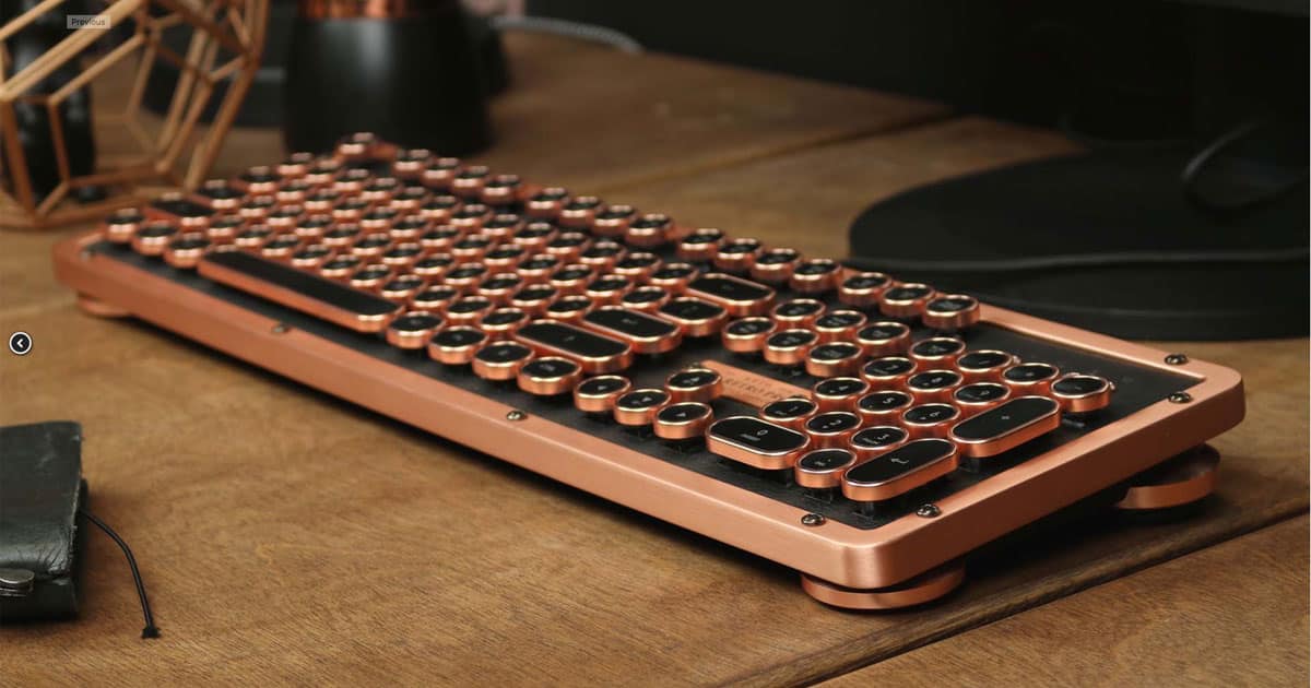 Azio Mechanical Keyboard Marries Retro Looks and Backlit Keys [Update ...