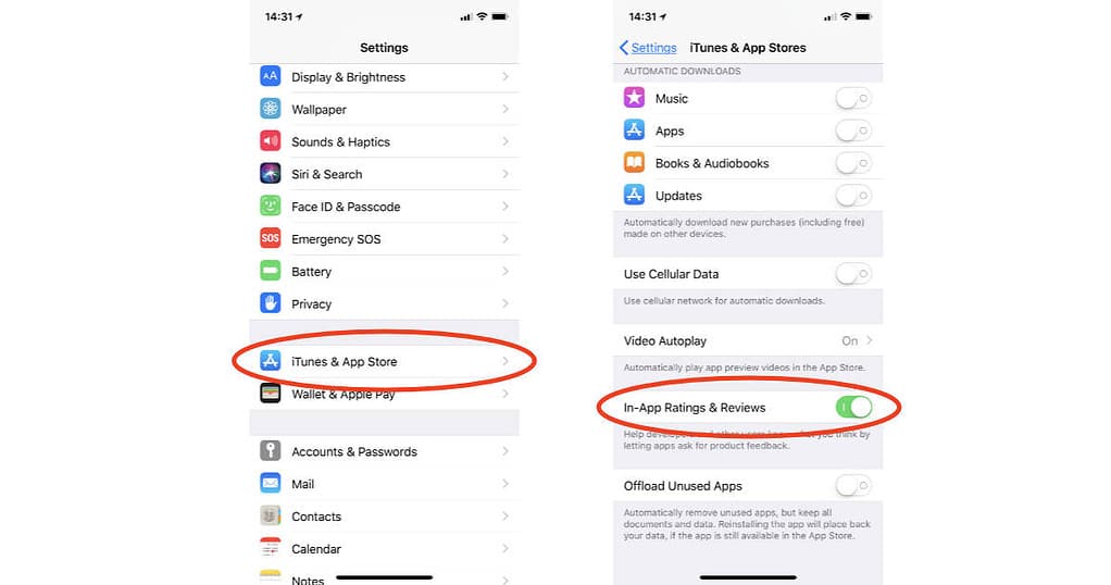 Here's How to Turn Off iOS In-app Review Requests - The Mac Observer