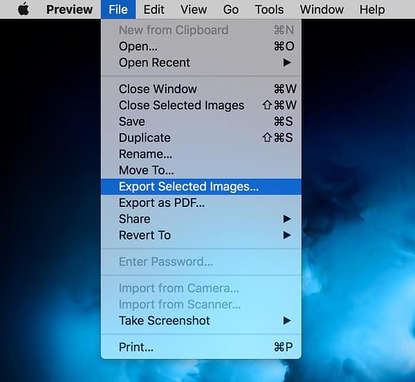 How To Batch Convert Images With Preview- The Mac Observer