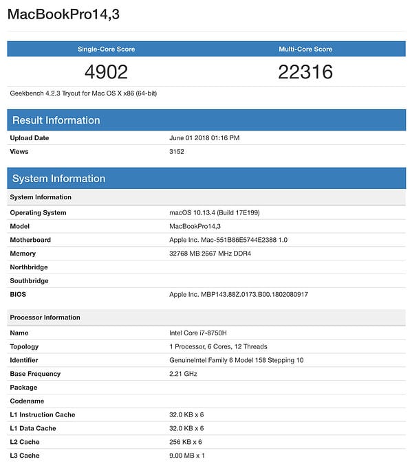 Geekbench Pro 6.1.0 for ipod instal