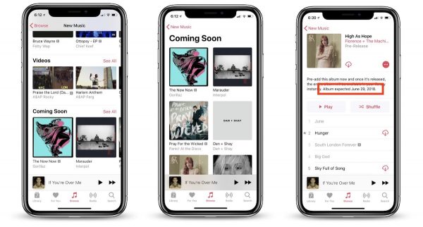 An Update to Apple Music Will Display Album Launch Dates- The Mac Observer