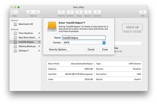 How to Format a Drive with GUID for macOS High Sierra, Mojave ...