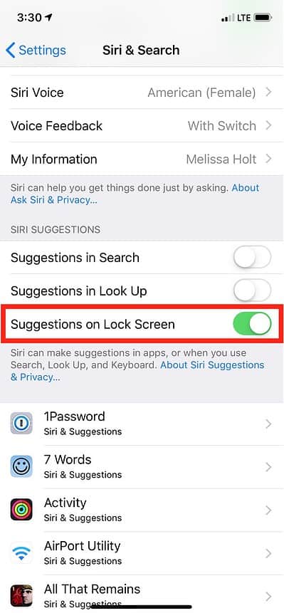 How to Turn Off Siri Suggestions in iOS 12 - The Mac Observer