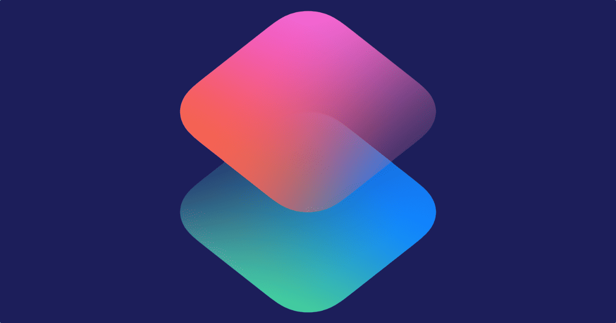 neon red shortcuts app icon