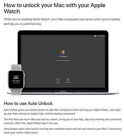 Getting “Unlock with Apple Watch” to Work on Your Mac- The Mac Observer