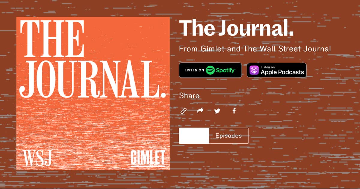 spotify podcasts wall streetjournal
