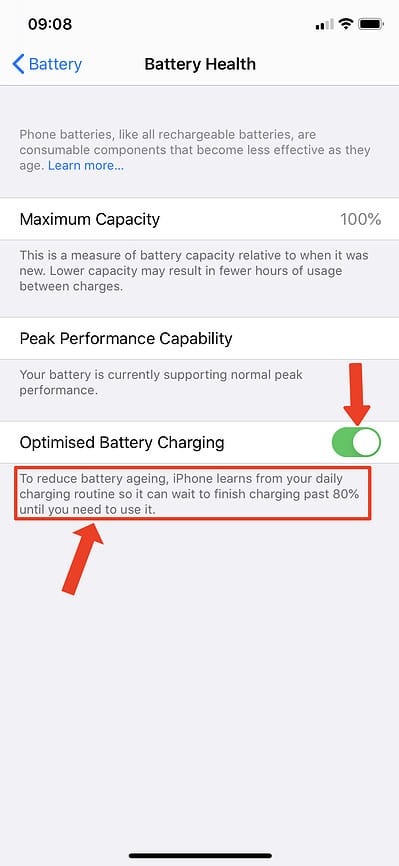 Optimized Battery Charging