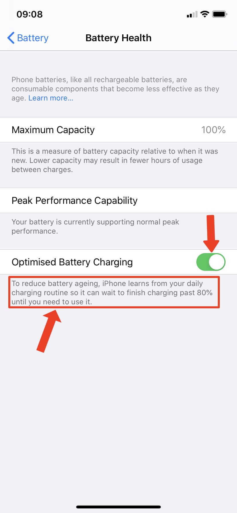 Optimized Battery Charging