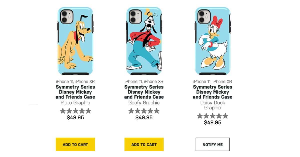 New Disney Iphone Cases From Otterbox The Mac Observer