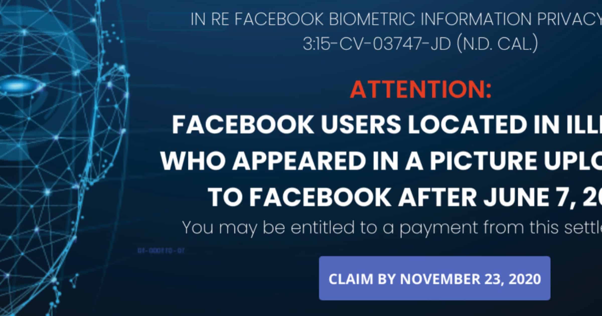 Illinois Facebook Users Can Apply for 0 Payout