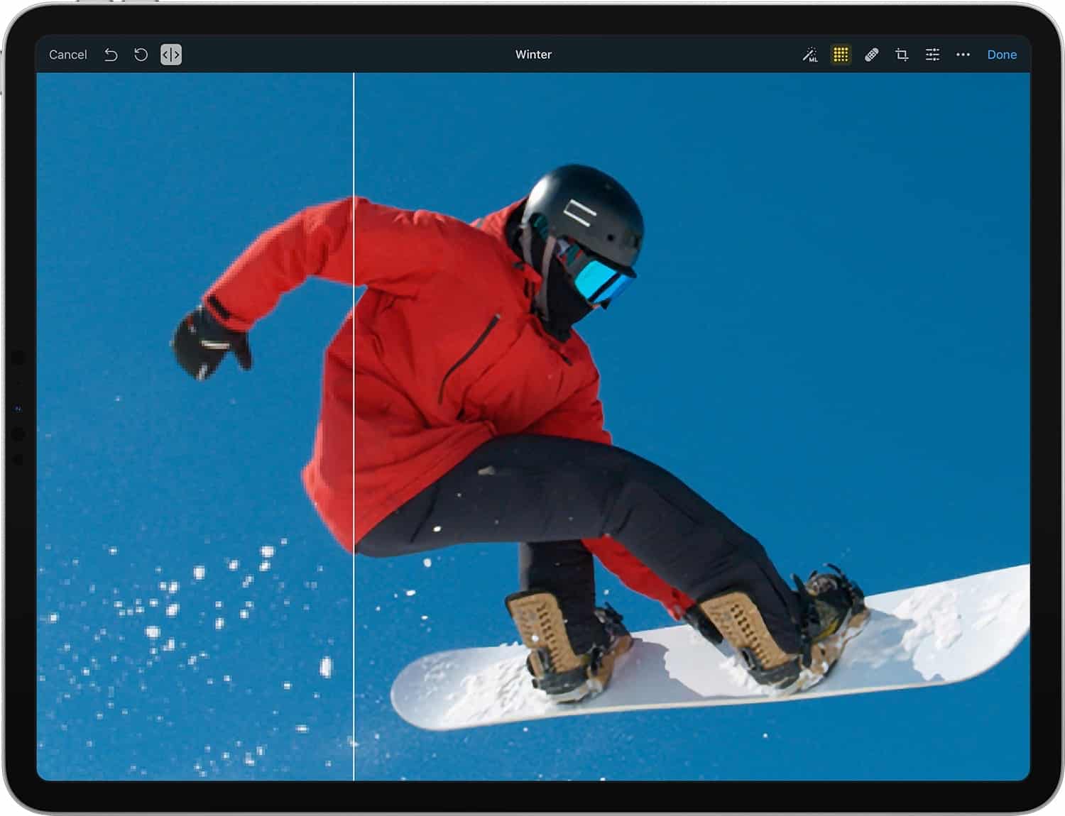 Pixelmator Photo 1.4 Brings ML Super Resolution to iPad