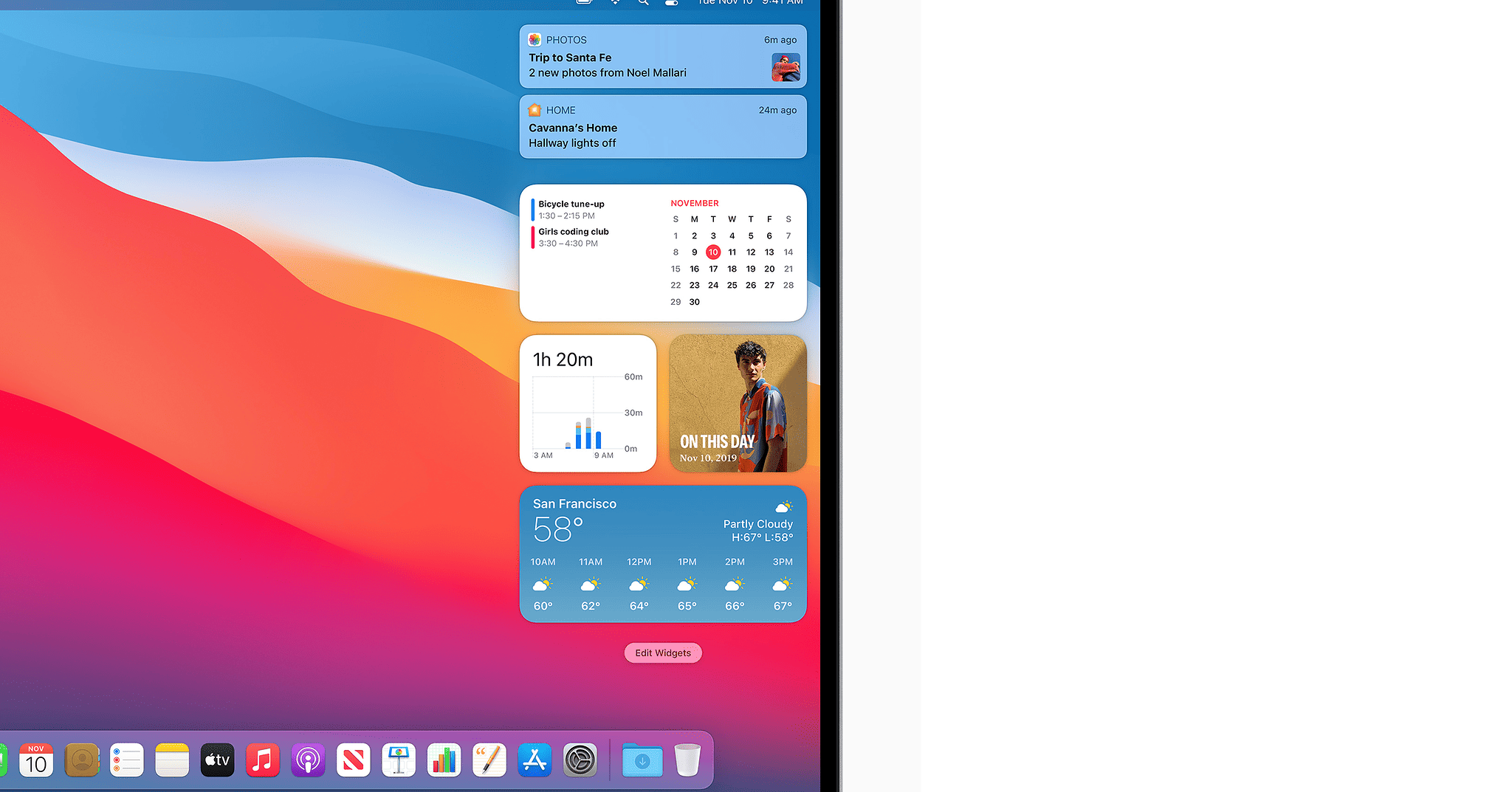 macbook widget istat pro
