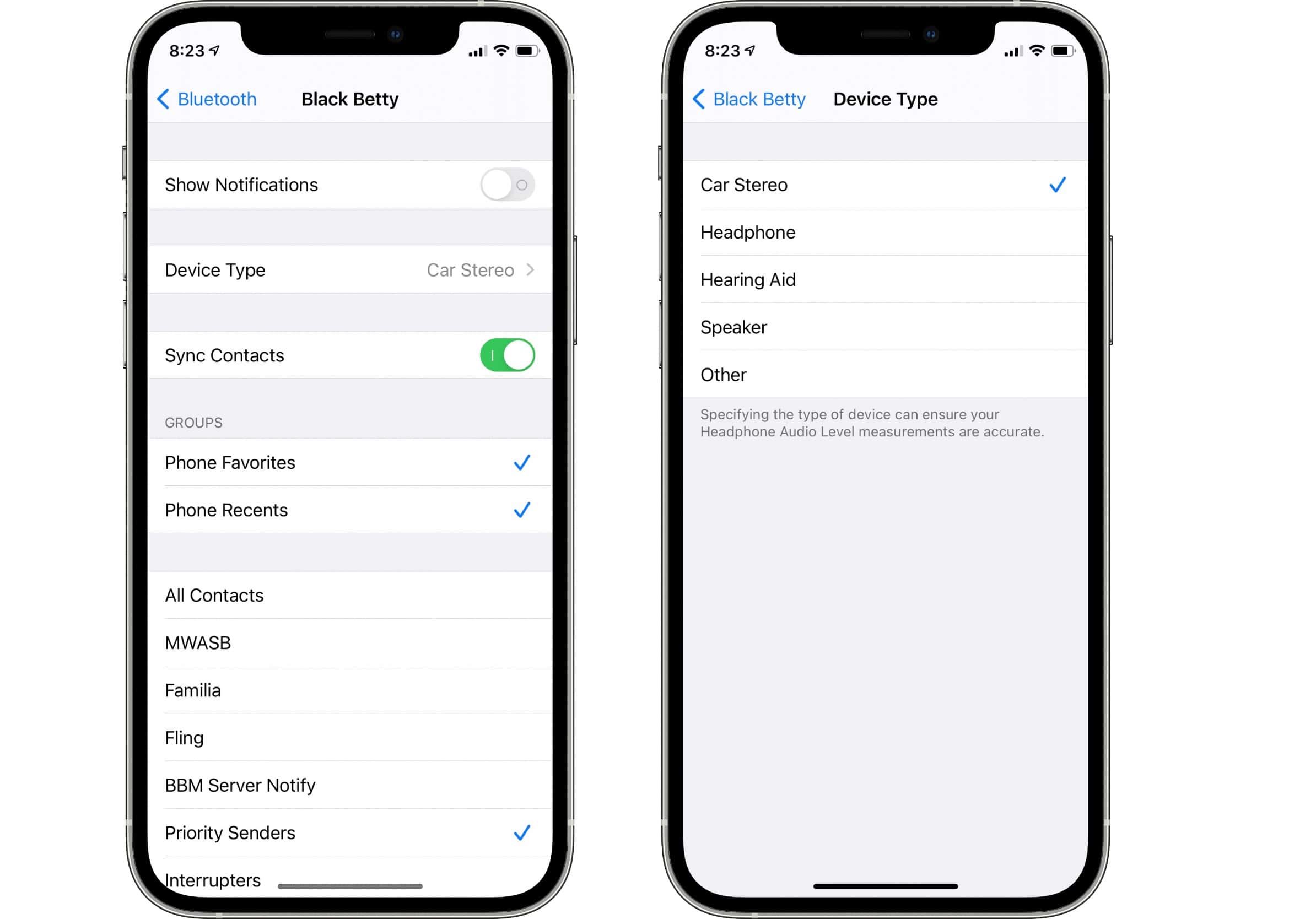 Ooit aanplakbiljet ik ben trots iOS: Set a Category for Bluetooth Devices to Get the Best Experience - The  Mac Observer
