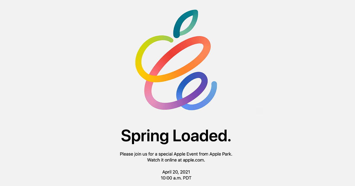 Apple Officially Announces 'Spring Loaded' Event For April 20 The Mac