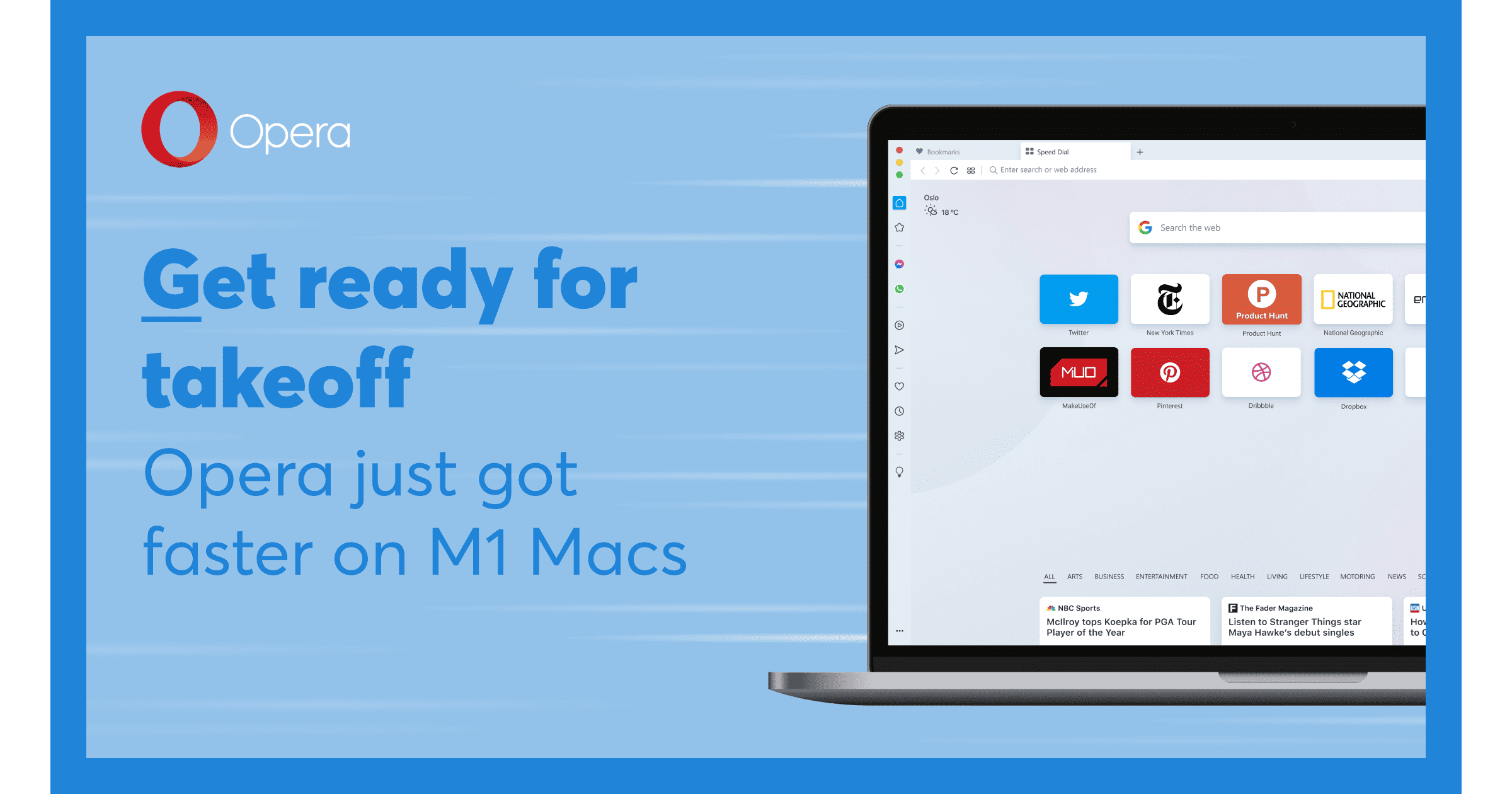 Opera Browser Gets M1 Support For Mac and a Speed Boost
