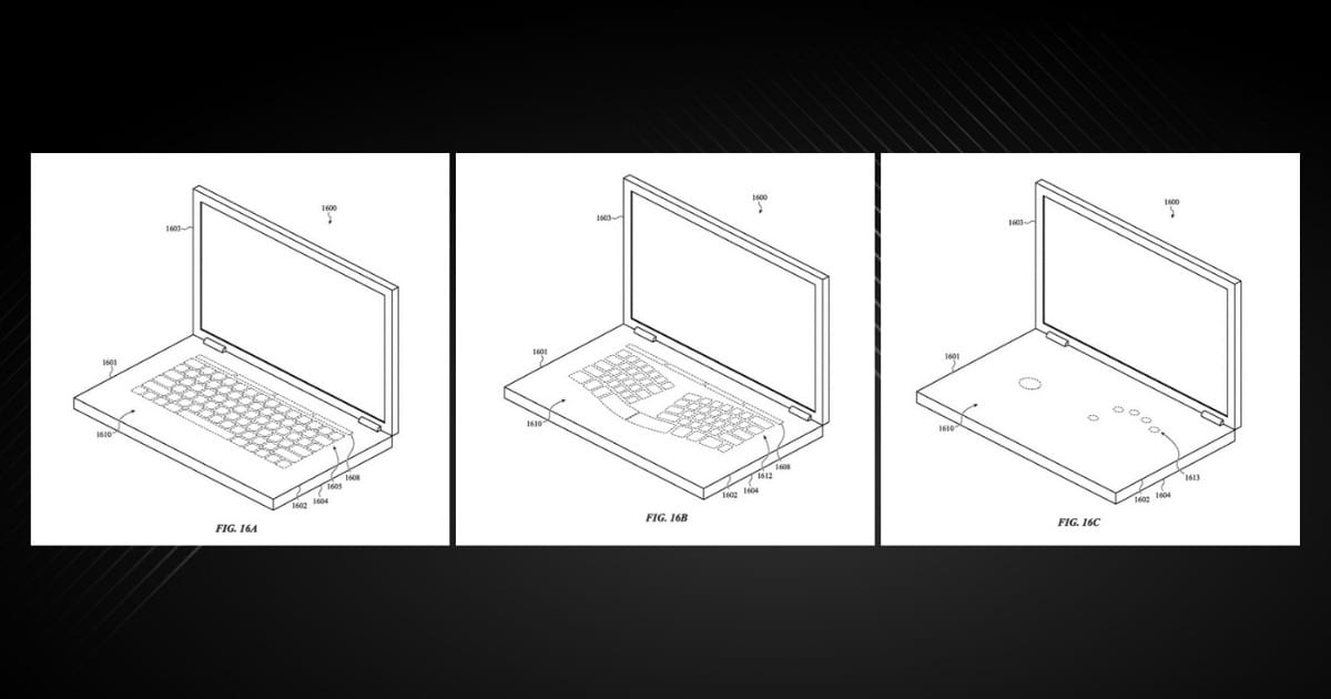 Apple Virtual Keyboard Patent