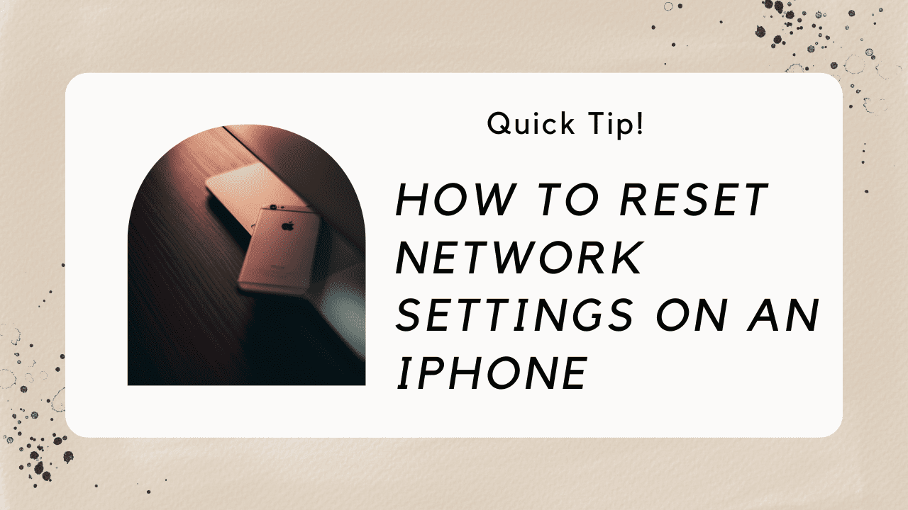 Reset The Network Settings On Your iPhone - The Mac Observer