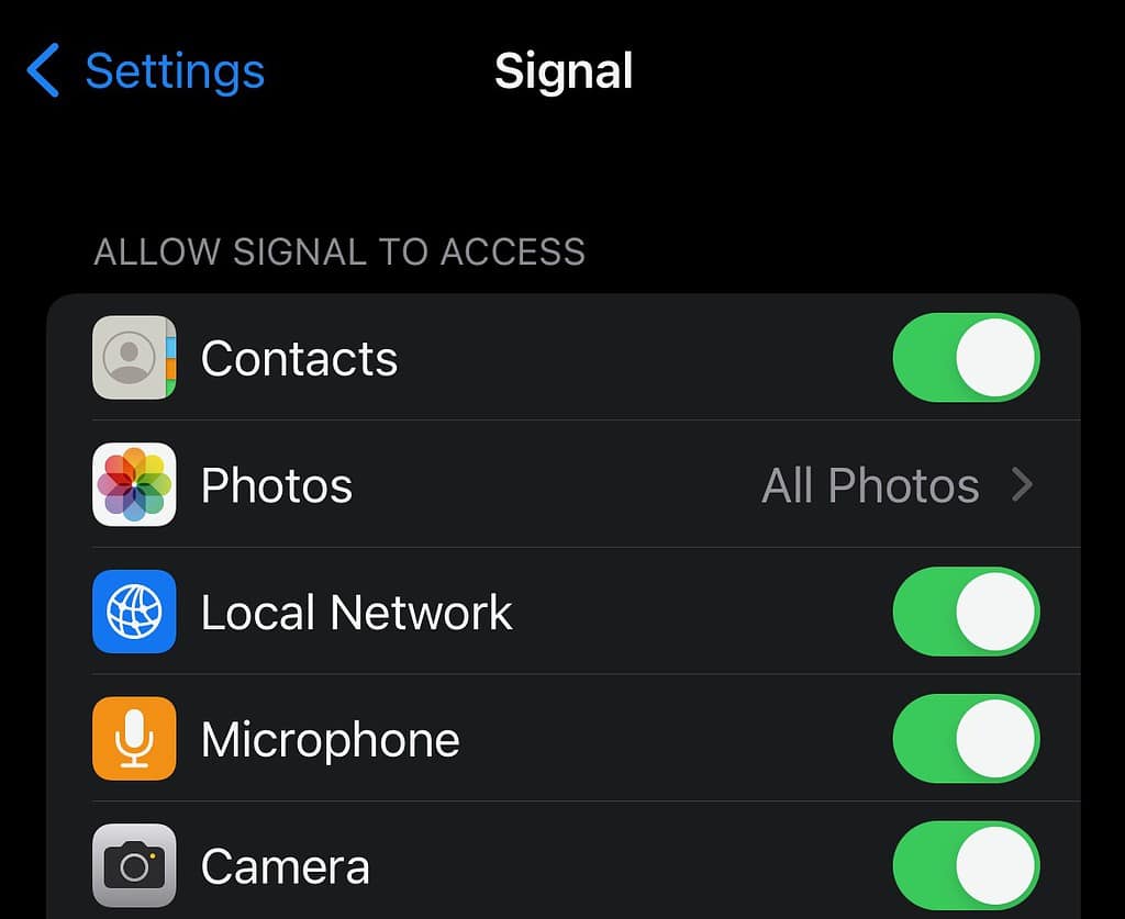 Signal Messenger 6.31.0 download the last version for ipod