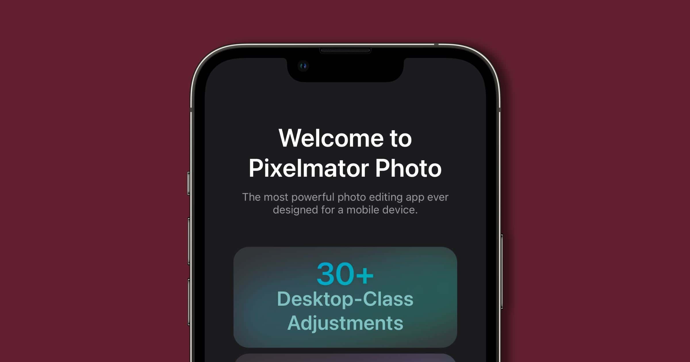 ‘Pixelmator Photo’ Launches for iPhone With 50% Off Introductory Deal
