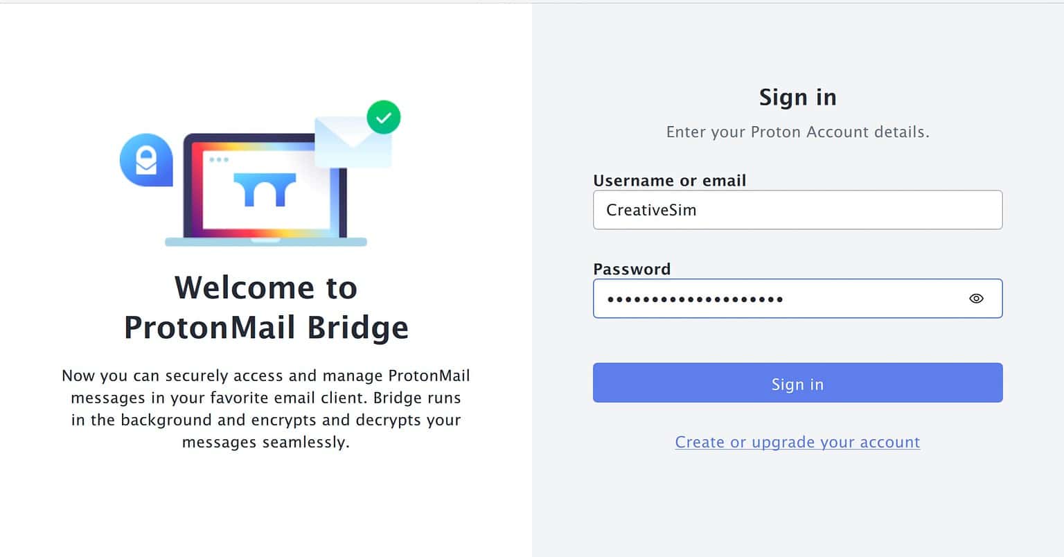 protonmail bridge mac