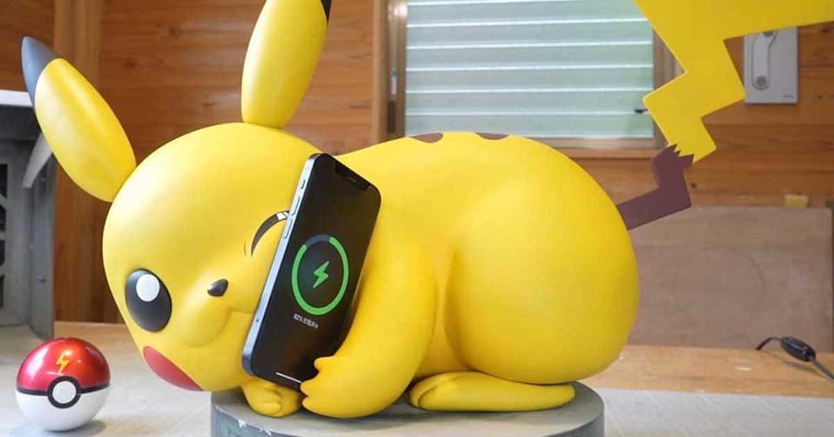 Artist Showcases the Potential of Charging Docks with Custom Pikachu MagSafe Charger