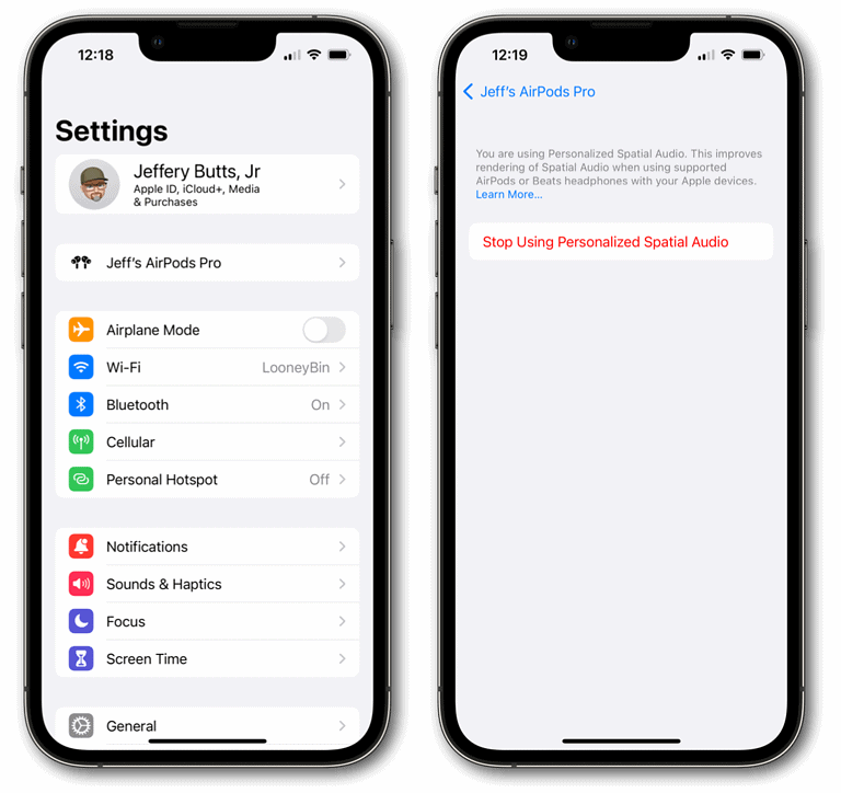 Setting Up Personalized Spatial Audio for Your AirPods in iOS 16 - The