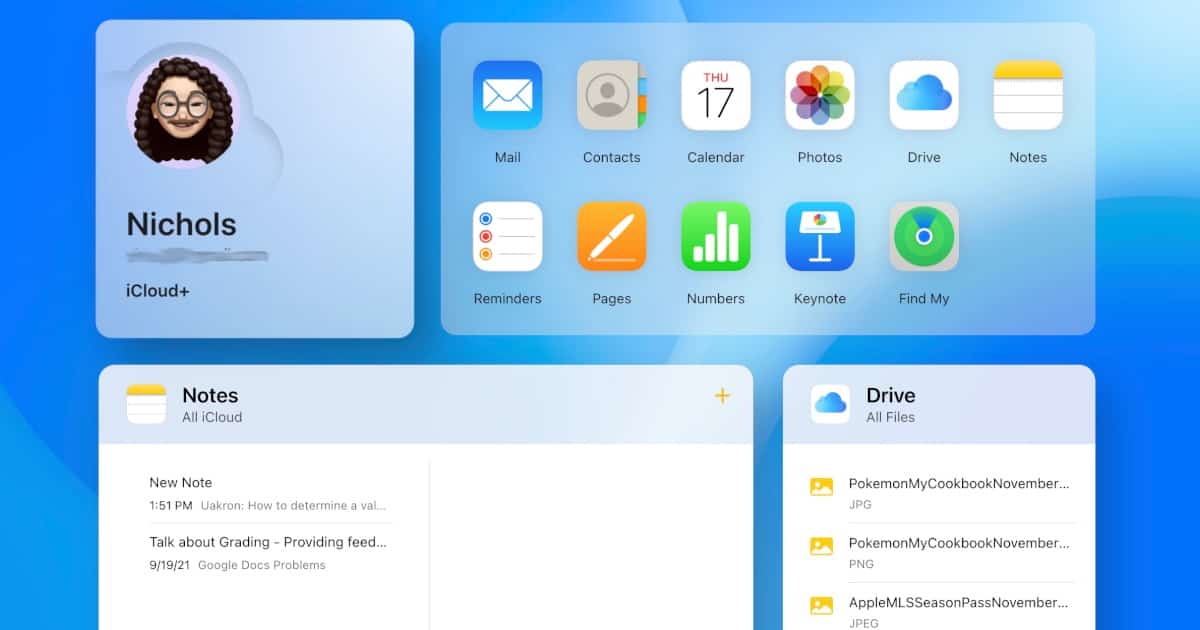 Apple Makes iCloud.com Redesign Available to All Users, Includes New Tile Feature