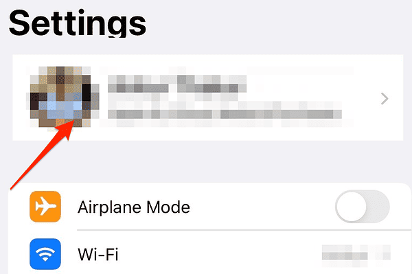 apple id settings iphone