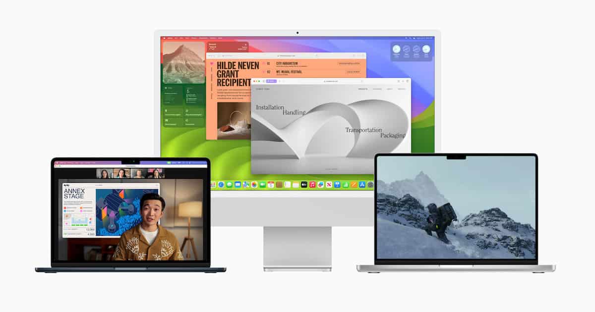 macOS Sonoma 14 Enhances Productivity, Gaming, More