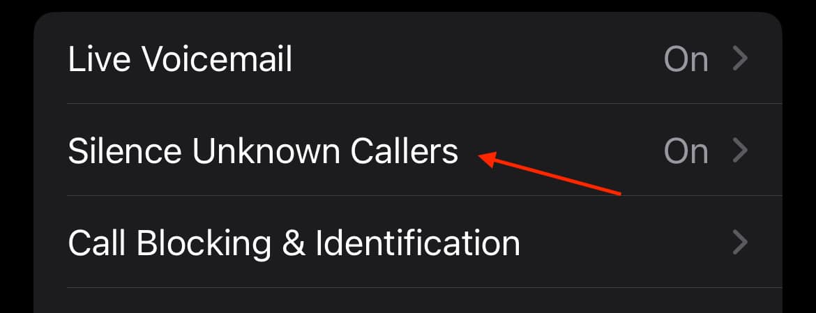 Silence Unknown Callers Protect iPhone Private Data