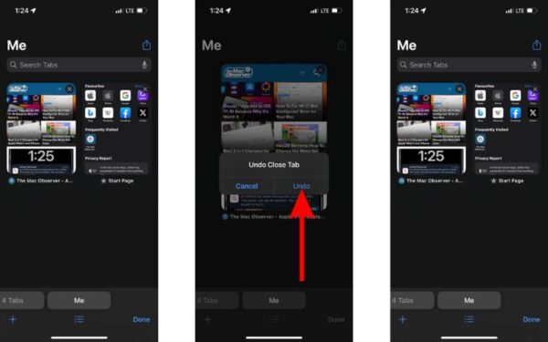 undo close tabs safari