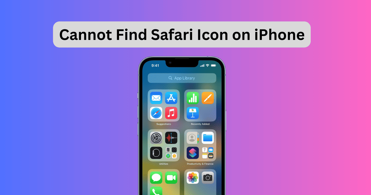 bring back safari icon iphone