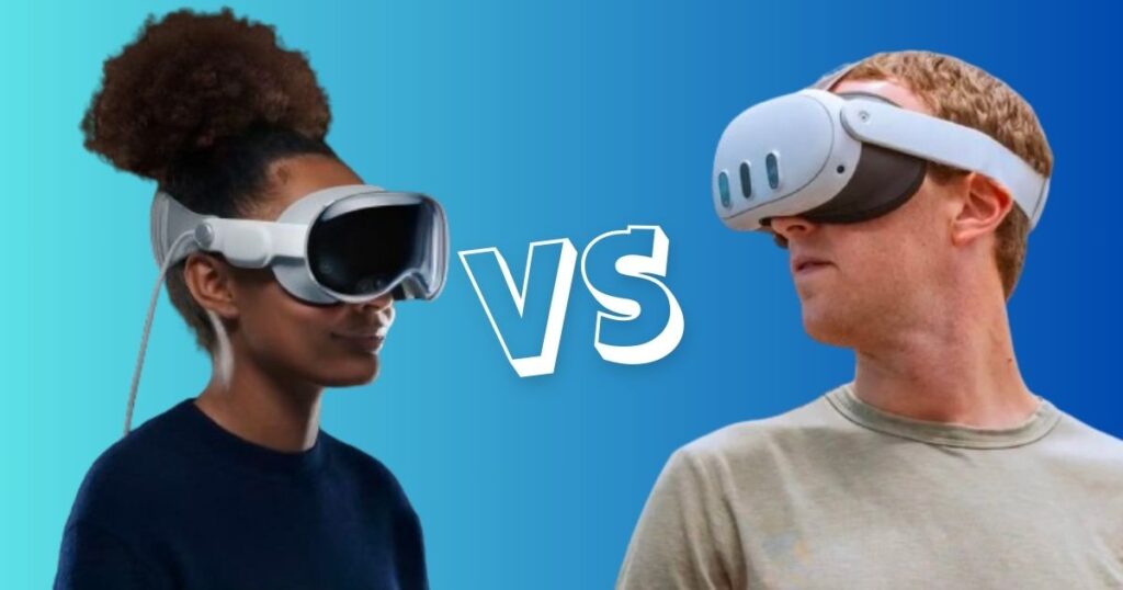 Apple Vision Pro vs Meta Quest 3