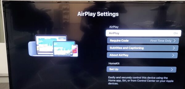 Configuring the AirPlay Settings on TCL TV