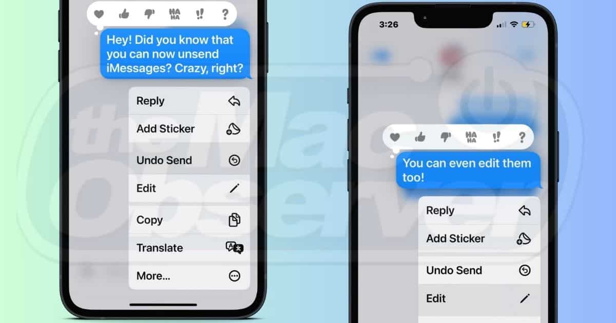 How to Unsend or Edit a Message on iPhone, iPad and Mac